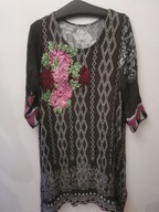 ITALY SUKIENKA R.M/L BOHO TUNIKA HIPPIE OVERSIZE