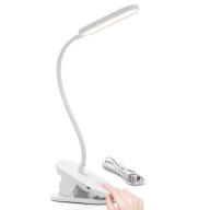 Bezprzewodowa lampka do czytania LED nocna na klips Aigostar