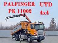 SCANIA R 420 * SKRZYNIA 4,15 m + PK 11002 + PILOT + PIASKARKA W KOMPLECIE