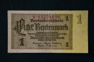 Banknot Niemcy 1 marka 1937 rok !!!