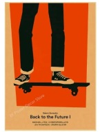 Plakat „Back to the Future” – Kultowy Plakat Filmowy Retro