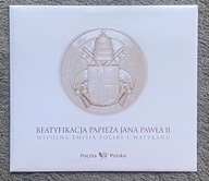 Folder Beatyfikacja Papieża Jana Pawła II +FDC