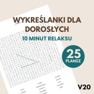 Wykreślanka PDF księżyc, cykle & manifestacja – 54 strony relaksu