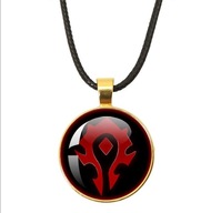 Wisior z Logo Hordy z gry World of Warcraft WOW Anime Cosplay Z