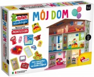 Zestaw edukacyjny dla 4 latka Domek Montessori 3D Układanka logiczna UCZY
