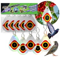 ODSTRASZACZ PTAKÓW SZPAKÓW GOŁĘBI ZAWIESZKI ODSTRASZAJĄCE ZESTAW 2 X 5 SZT