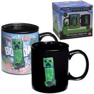KUBEK TERMOAKTYWNY MINECRAFT CREEPER KUBEK ZMIENIAJĄCY KOLOR ZMIANA CIEPŁA