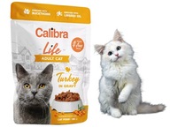 Calibra Cat Life Kot Indyk w sosie Saszetka Mokra karma dla kota 85g