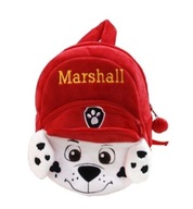 Plecak pluszowy dla dzieci | Psi Patrol | Czerwony| AS