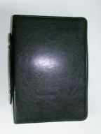 CHARYTATYWNIE: aktówka, teczka biznesowa w kolorze czarnym format A4