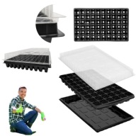 WIELODONICZKA 60 KOMOROWA DONICZKA TACA DO WYSIEWU NASION ROZSAD DONICZKI