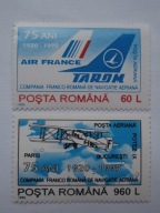 Rumunia - 75 lat Lotnictwa - Mi.5071-72 OPIS ! **