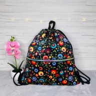Plecak Worek Handmade Damski Lekki Pojemny | Polska