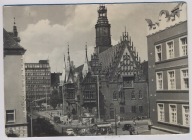 Wrocław 1966r. Rynek kiosk RUCH y867