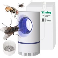 ELEKTRYCZNA LAMPA OWADOBÓJCZA UV NA KOMARY, MUCHY I OWADY SKUTECZNA PUŁAPKA