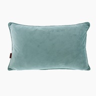 Welurowa turkusowa poszewka na poduszkę jak Home&You ikea 30x50 cm
