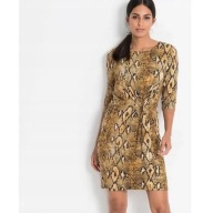 wyprzedaż!_NOWA 229zł oryginalna WĘŻOWA sukienka_WYGODNY dżersej_halka_r.44