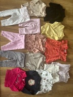 Mix ubranek r 56 dla dziewczynki