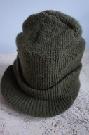 CZAPKA JEEP cap US ARMY WOJSKOWA MILITARNA USA Made in U.S.A. wool knit