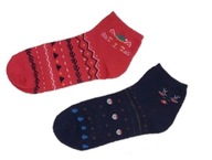 Skarpetki stopki świąteczne 35/39 - 2 pary