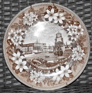 TALERZ OZDOBNY SZWEDZKI KUNGL. SLOTTET