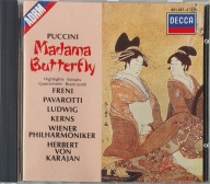 Puccini Madama Butterfly Highlights EX CD Irl