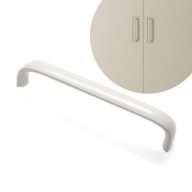 UCHWYT MEBLOWY BEŻOWY 135MM RELING METALOWY IKEA HEMNES BRIMNES PAX METOD