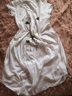 Biała lekka, letnia sukienka rozmiar uniwersalny