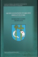 Archiwum Państwowe w Warszawie oddział w Pułtusku. Informator ; jak nowa