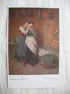 WIELKA WOJNA TATUŚ JEST NA WOJNIE przedwojenna POCZTÓWKA CZERWONY KRZYŻ