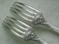# Przepiękne stare masywne widelce - Fraget #