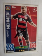Karta topps match attax autograf Bayer Leverkusen Champions League Mehmedi