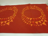 VINTAGE TKANINA MATERIAŁ SKANDYNAWSKI DESIGNS ZASŁONA LUB obiciowa