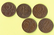 POLSKA 5 groszy 1939 r.