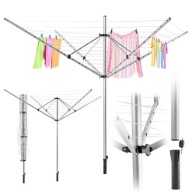 Suszarka ogrodowa na pranie bieliznę obrotowa zewnętrzna do ubrań XXL