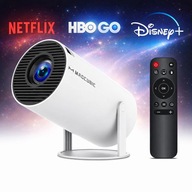 Projektor Magcubic HY300 Pro Android 14 WiFi6 4K Mini Obrotowy Biały