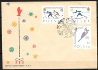 *FDC ROCZNIK 1962 Fi 1150b B1 MISTRZOSTWA ŚWIATA / ostemplowanie