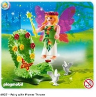 Playmobil Fairies Wróżka Z Kwiatowym Tronem 4927