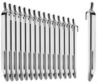 ŚLEDZIE NAMIOTOWE SZPILKI DO NAMIOTU STAL DŁUGIE 17 CM KOMPLET 16 SZTUK