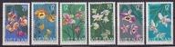 1966 Wietnam orchidee Mi 425-30A (*) ząbkowane