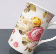 Angielski kubek porcelana kostna róże Guildcrest Collection