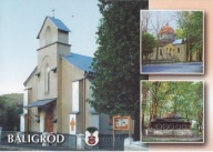 BALIGRÓD - KOŚCIÓŁ - CERKIEW - POMNIK - CZOŁG - HERB - BIESZCZADY