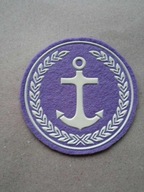 Naszywka wojskowa kotwica
