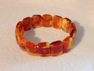 Bransoletka z imitacji agatu