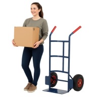 WÓZEK MAGAZYNOWY SCHODOWY TRANSPORTOWY ELEKTROMET MOCNY 250KG MŁYNARKA