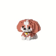 Klocki Konstrukcyjne Zwierzęta Domowe – Piesek Beagle|213 el.| Układanka 3D