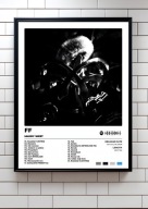 Młody West „FF” Prezent album ozdoba na ścianę | plakat A3
