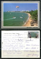 K21727)Tajlandia: Pattaya, Strandpanorama, wyslany