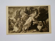 Peter Paul Rubens - pocztówka - obraz POLOWANIE NA LWY
