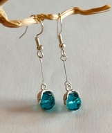 KOLCZYKI z KRYSZTAŁAMI SWAROVSKIEGO srebro 925